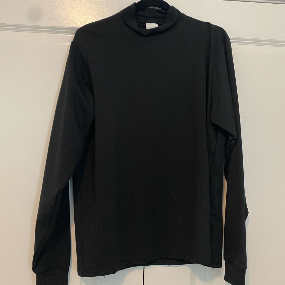 Black turtleneck